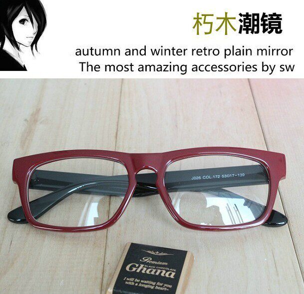 欧美非主流男女明星款式平光镜正品超轻眼镜架余文乐同款眼镜框