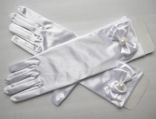 Gants pour fille en satin - Ref 2149820 Image 1