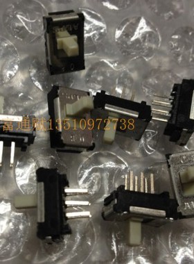 日本ALPS阿尔卑斯滑动开关SSSS922500拔动6脚2档立式档位