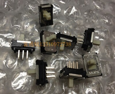 日本ALPS阿尔卑斯滑动开关SSSS922500拔动6脚2档立式档位