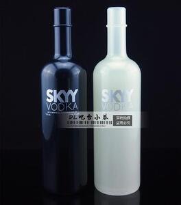 SKKY 花式调酒练习瓶 火舞瓶 调酒瓶 蓝天练功瓶   伏特加