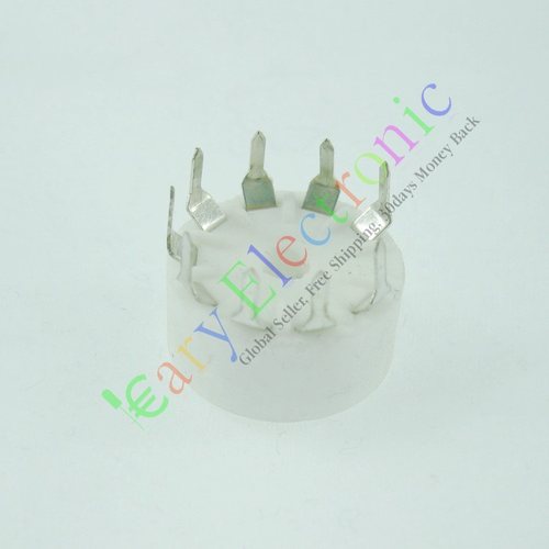 小9脚电子管座，镀锡磷铜脚，适用于12AX7，12AT7，12AU7，ECC83，ECC82，E88CC，6922，6p1，6p14，6n1，6N2，6N3，6n11等。PCB板安装用