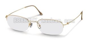 罗敦司得 光学眼镜架 正品 RODENSTOCK 18K金 半框 代购 R4044