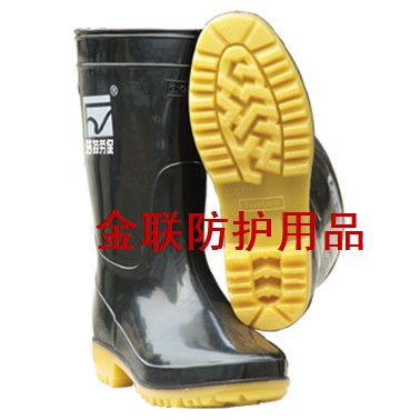 Chaussures - bottes caoutchouc homme - semelle tendon - Ref 973178 Image 1