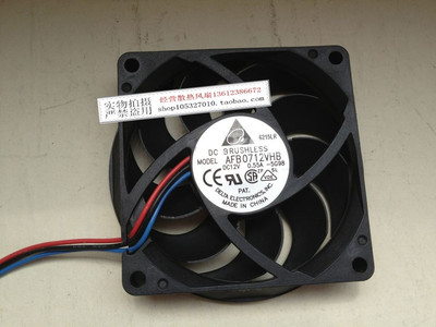 台达 7015 AFB0712VHB 12V 0.55A 大风量CPU电源机箱散热风扇
