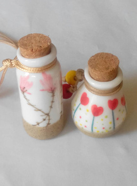 挂件原创长款韩版陶瓷衣服配饰