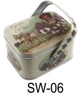 精品铁盒/礼品盒/手挽罐/外贸金属盒/高档喜糖巧克力盒