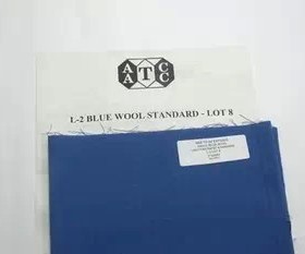 AATCC blue wool L2 蓝色羊毛标准织物 耐光色牢度标准羊毛布