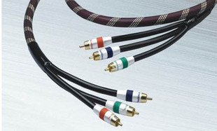 Choseal/秋叶原Q-639发烧高清色差分量视频线数据线信号线 1.8米