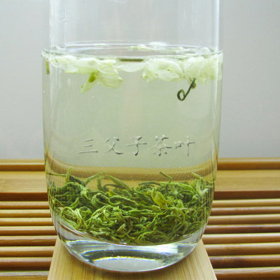 三父子飘雪茉莉花茶四川特级250g