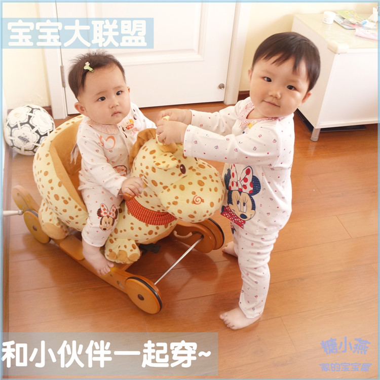 宝宝纯棉内衣秋衣秋裤两件套