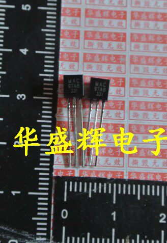 【华盛辉】全新遥控风扇双向可控硅 MAC97A6 97A6 TO-92 1A/400V