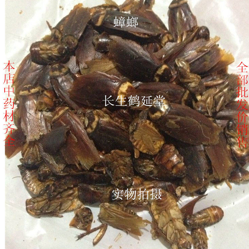 中药材蟑螂 野生蟑螂干 偷油婆 蟑螂虫 可磨蟑螂粉 500克包邮