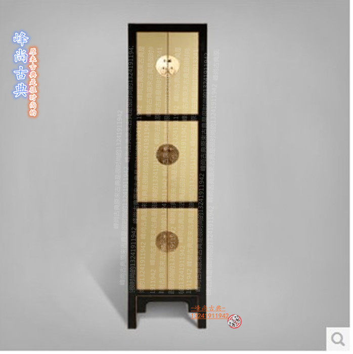 中式新古典衣柜玄关门庭鞋橱物文件柜实木仿古家具简约后现代特价