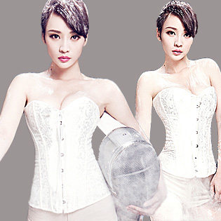 Corset amincissant en coton - Ref 700598 Image 3