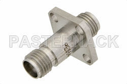 PE9648 4 Hole Panel 2.92mm Female to 2.92mm高频转接器 微波转