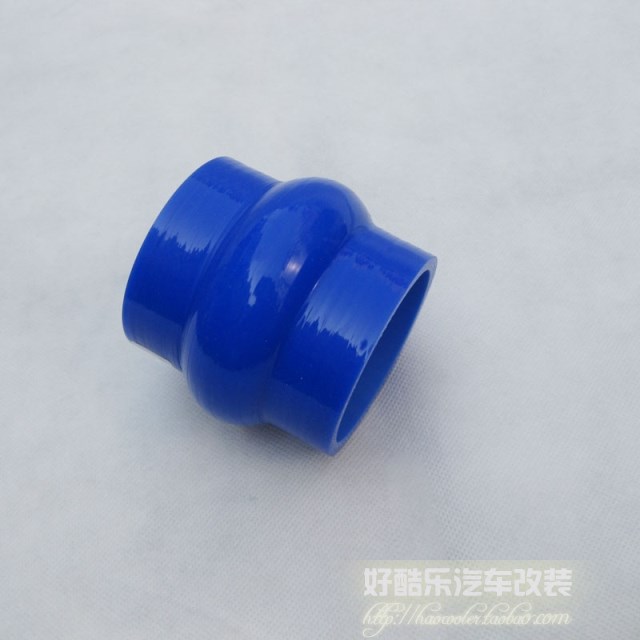 硅胶单波管60MM 汽车改装耐高温高压硅胶驼峰管 涡轮增压改装接头