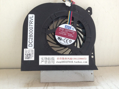 AVC 原装 Dell LatitudeE6510 笔记本 风扇TCF42 BATA0912R5H