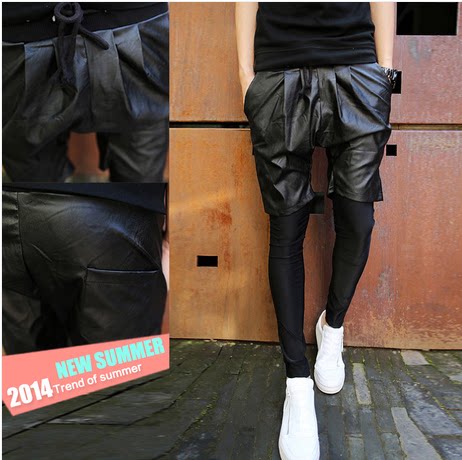 Pantalon cuir homme pour jeunesse pour été - Ref 1493860 Image 1