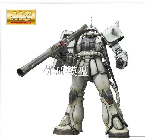 进口万代高达模型 1/100 MG 重力战线 白色食人魔扎古 渣古日版