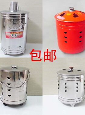 不锈钢烧纸桶烧宝桶室内无烟特大