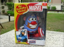 现货 包邮 孩之宝Marvel土豆头先生美国队长动漫卡通手办日版 正品