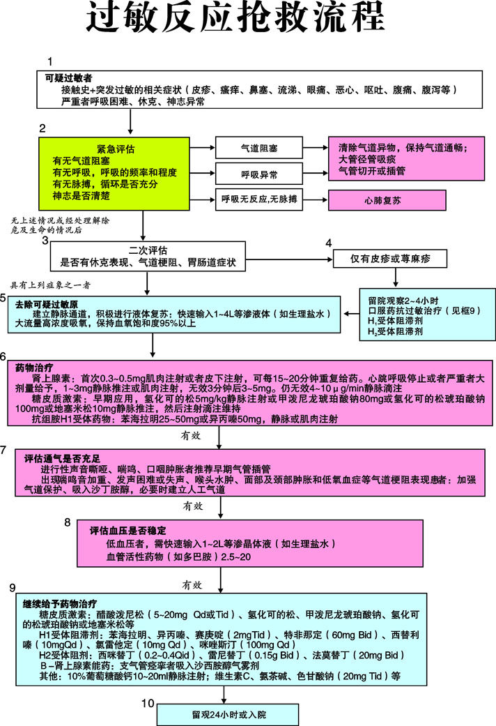 607海报印制海报展板素材826过敏反应抢救流程
