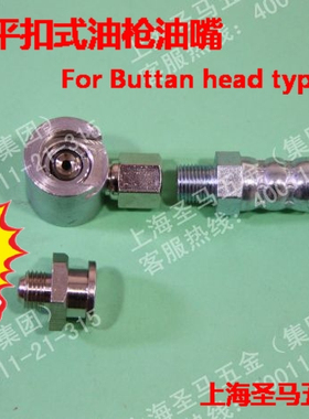 平扣式油枪油嘴Buttan head type for M1（16mm）DIN3404