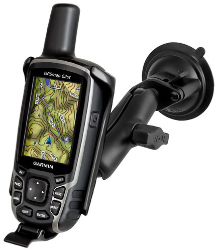 美国RAM支架 GPSMAP62sc 629sc 631SC 汽车车载GPS支架 RAM-Mount