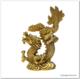 纯铜龙摆件龙神座青龙汉龙十二生肖龙铜吸水龙家居饰品摆件