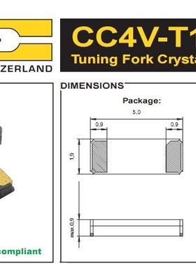 FC-255 CC4V-T1A CM519 DST520 32.768K 32.768KHZ 无源晶振 2脚