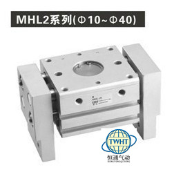 MHL2-40D阔型气动手指气缸(平行开闭SMC型) MHL气缸