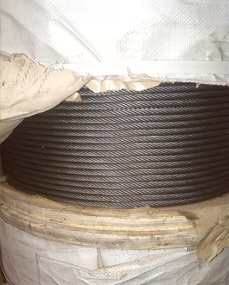 电梯专用主钢丝绳13mm 光面钢丝绳