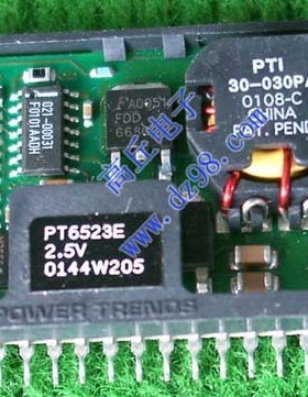 美国TI德州仪器 PT6523电源模块 5V变到2.5V 8A 非隔离
