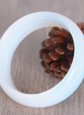 包邮精品天然蛋白石宽条加宽大气