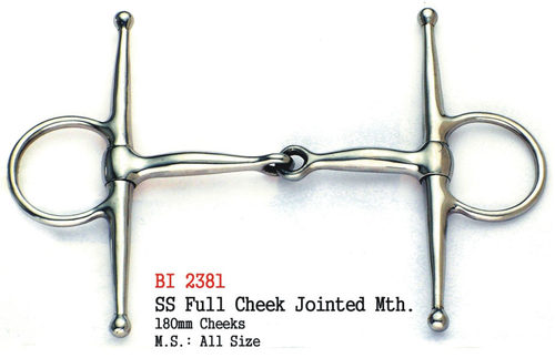 促销 不锈钢H型马口衔铁 马嚼子 #BI2381 【上海马俱店】 - 封面