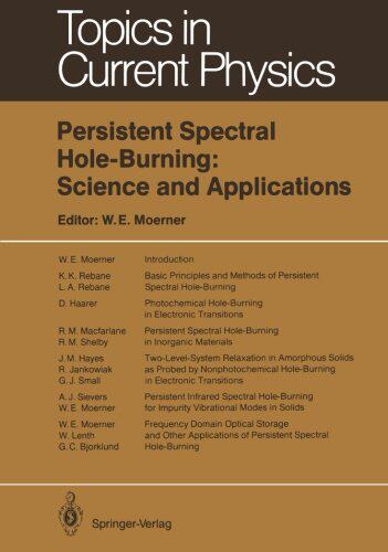 【预订】Persistent Spectral Hole-Burning: Sc...
