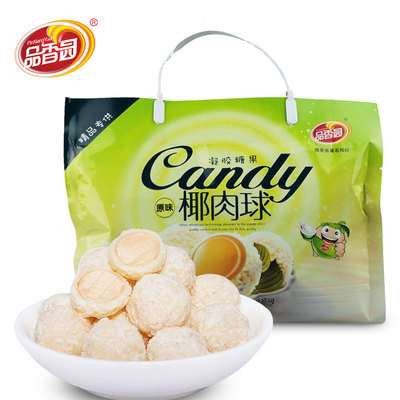 海南特产品香园原味椰肉软糖糕点
