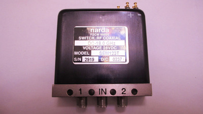 SEM123T DC-18GHz 1W SMA SPDT RF 单刀双掷 射频微波 同轴开关