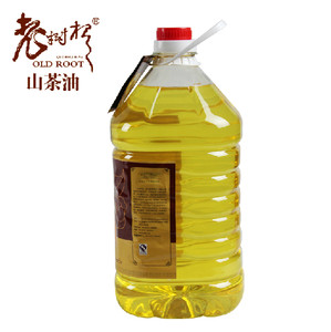 老树根压榨山茶油 实惠精品茶油月子油 家庭装5L桶装 食用油促销