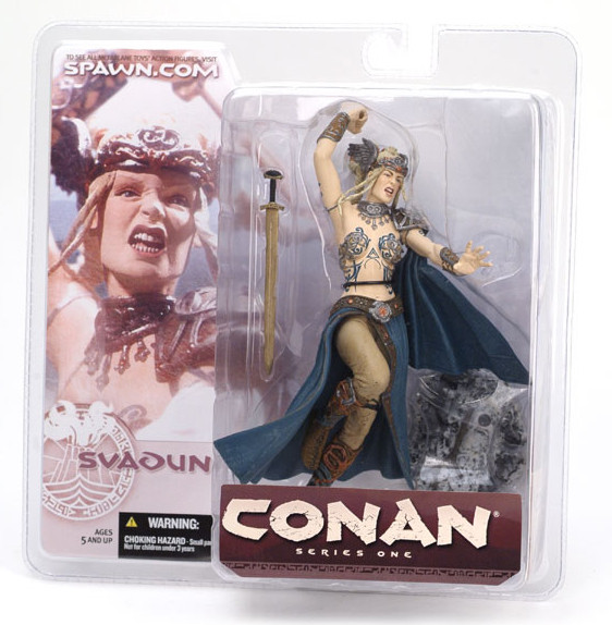 全场特价包邮 麦克法兰 柯南 CONAN SVADUN 女武神正版人偶