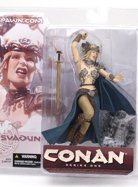 全场特价包邮 麦克法兰 柯南 CONAN SVADUN 女武神正版人偶