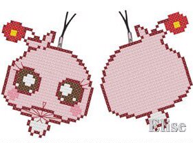 爱丽丝十字绣-手机挂件SP036滴滴