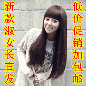 Perruque Long cheveux raides - Ref 2609002 Image 1