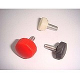 手拧螺丝地线调节定位螺丝塑料螺丝滚花螺丝M6X17一包100个