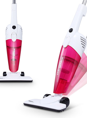 Deerma/德尔玛吸尘器家用款大强力手持迷你除灰尘器DX118C/DX117C