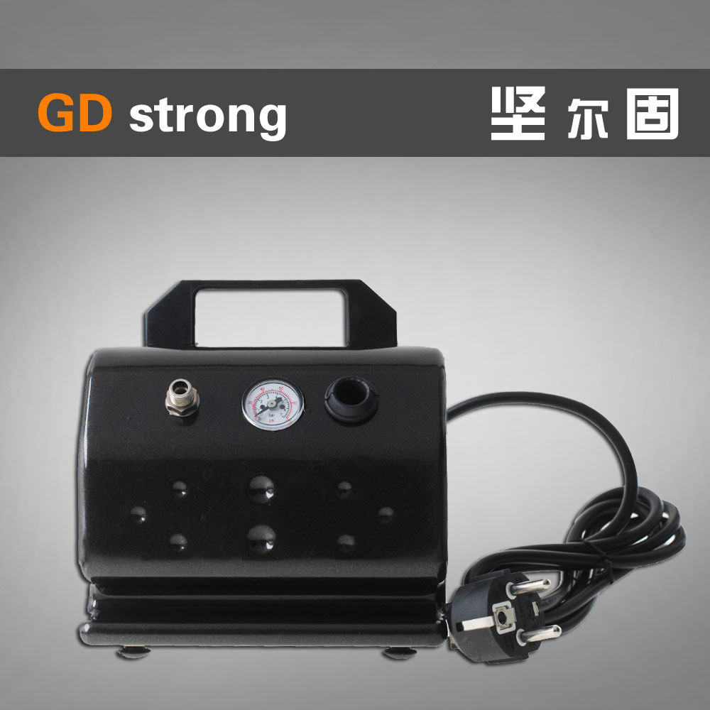 坚尔固tc-50 喷画 模型 皮具修补 无油静音气泵 便携式小型空压机