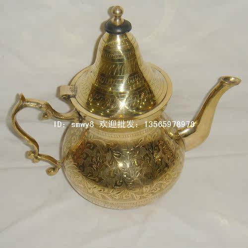 铜壶 铜茶壶 巴基斯坦铜器 巴基斯坦手工艺品