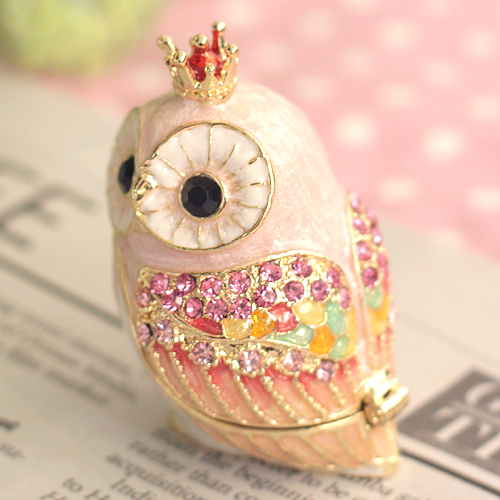 º£Íâ´ú¹º PTEARTH JEWELRY Íõºó¹Úèͷӥ ÏâǶˮ¾§ Ê×ÊÎÊÕÄɺÐ