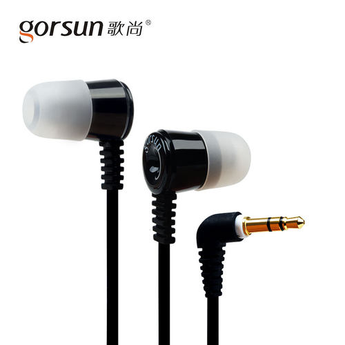 歌尚GS-A356耳机运动电脑音乐面条线耳麦 超重低音入耳式耳机包邮